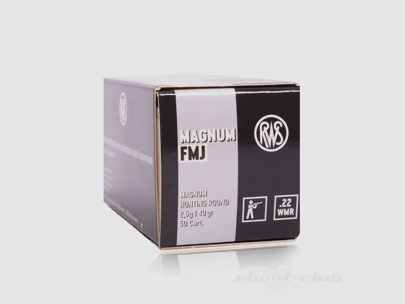 RWS Magnum FMJ 40grs 50St .22wmr, image 2 sur 4