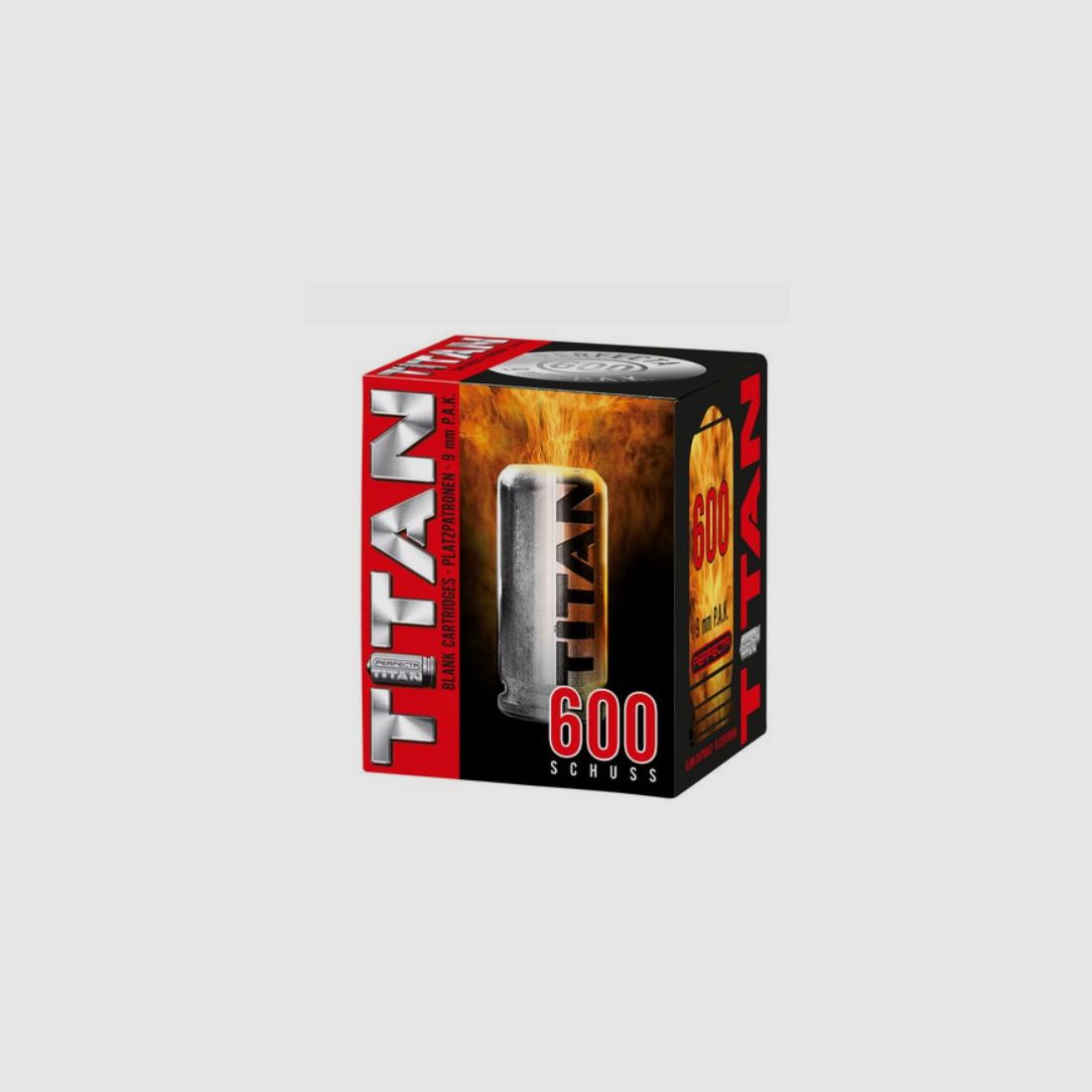TITAN PLATZPATRONEN - 9MM P.A.K. - 600 PATRONEN