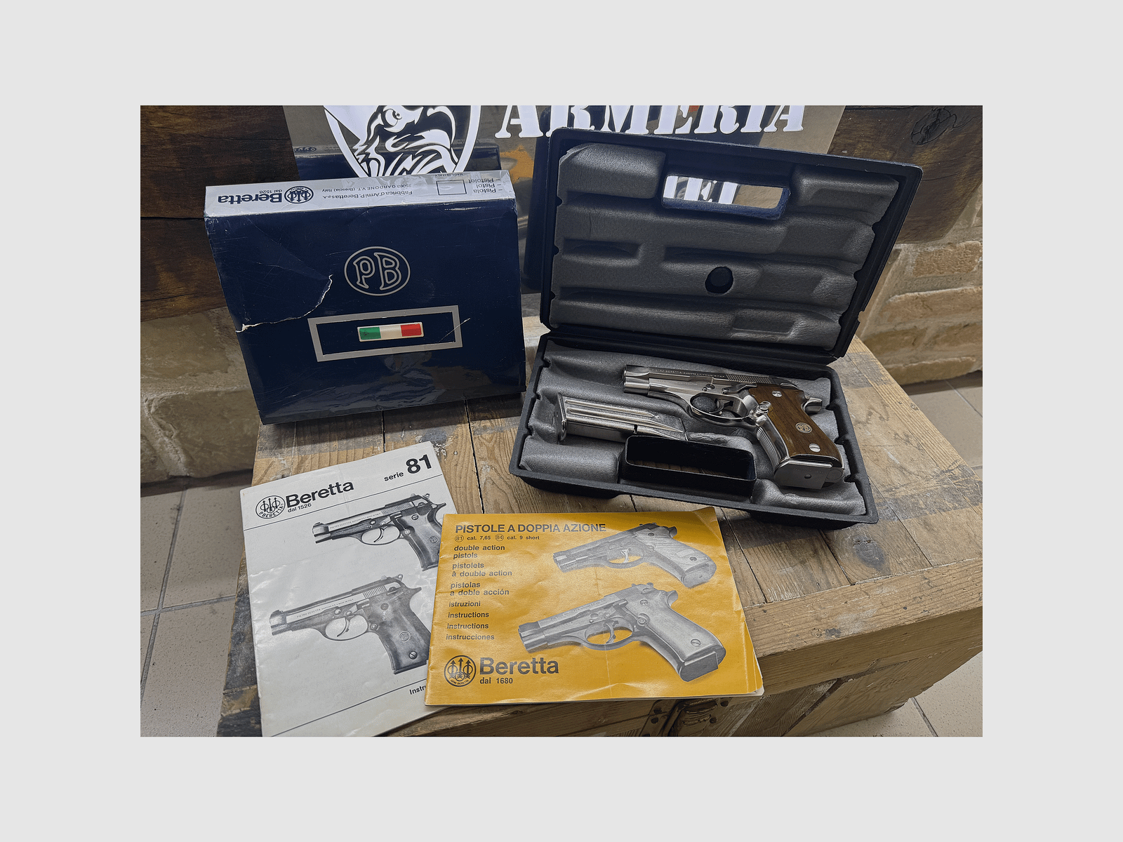 GEBRAUCHT – PISTOLE – BERETTA MOD. 81BB Kal. 7,65, Bild 4 von 4