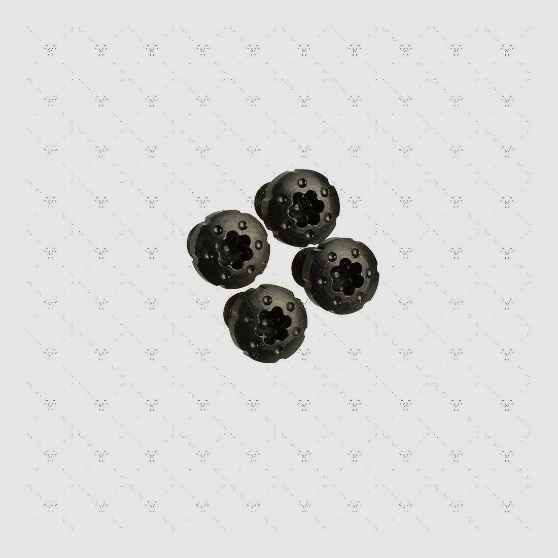 Vis de prise Torx 1911/ acier AISI-12L14 avec revêtement en zinc noir
