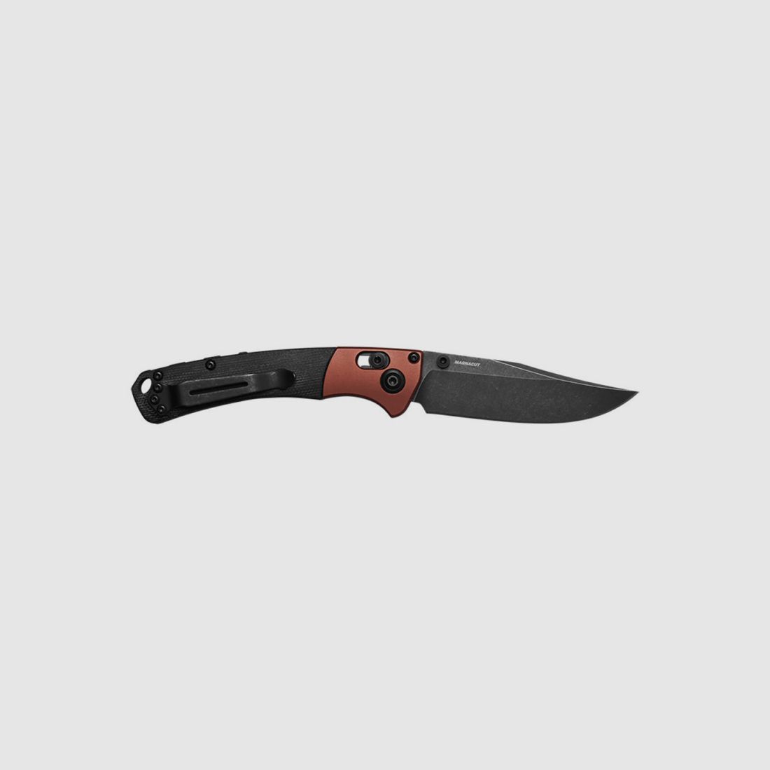 COUTEAU BENCHMADE MINI CROOKED RIVER MICARTA NOIR, image 2 sur 4