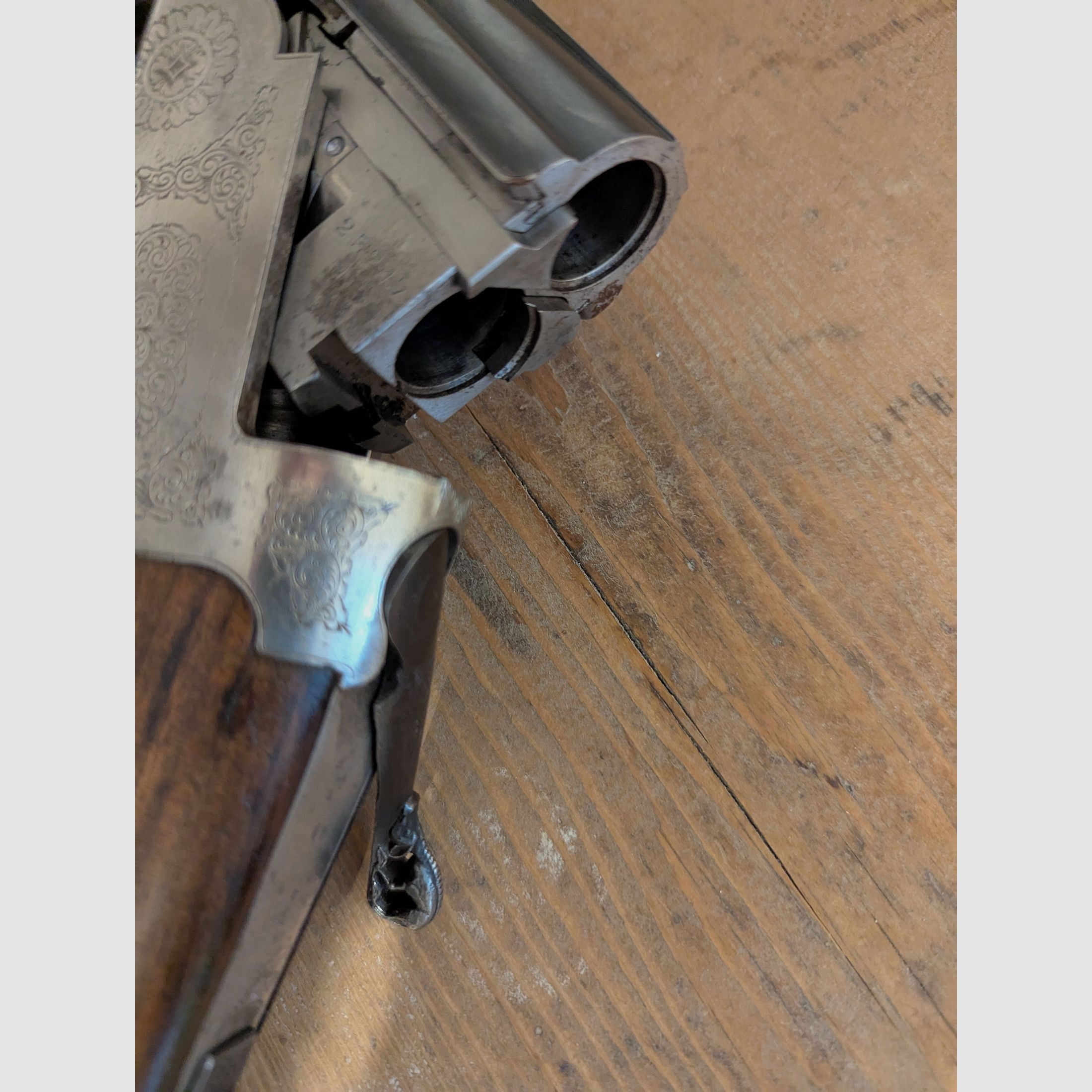 Bockdoppelflinte 12/70 Wirnhier