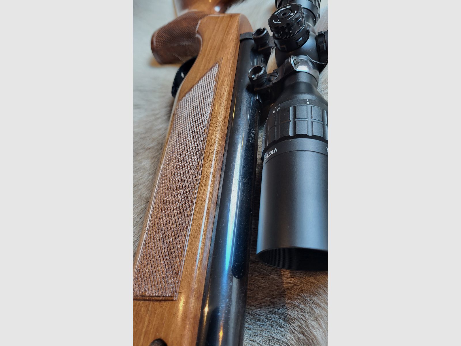 Achtung Sammler aufgepasst! Walter LG 55 mit Tiroler Schaft in Bestzustand! und neuer Kolbendichtung ohne F Produktionszeitraum: 1955 - 1967