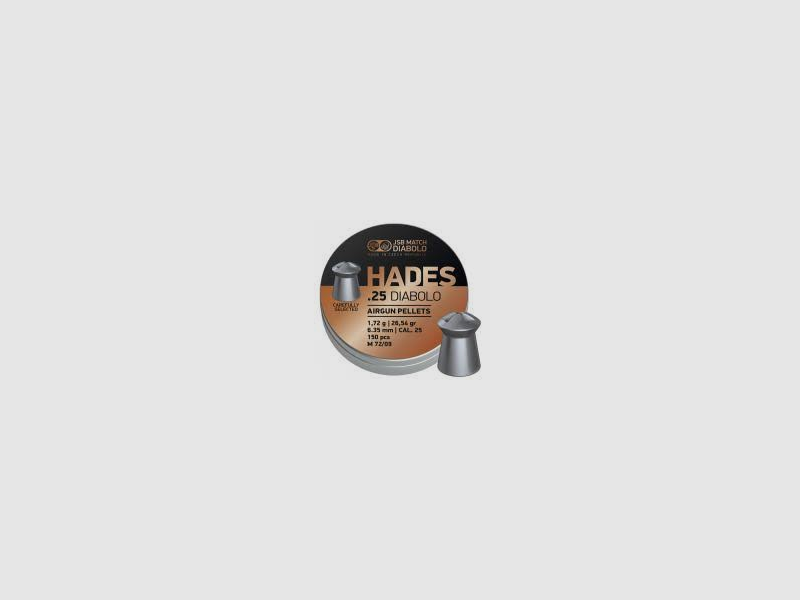 JSB Hades .25 6,35 mm cont. 300 pcs