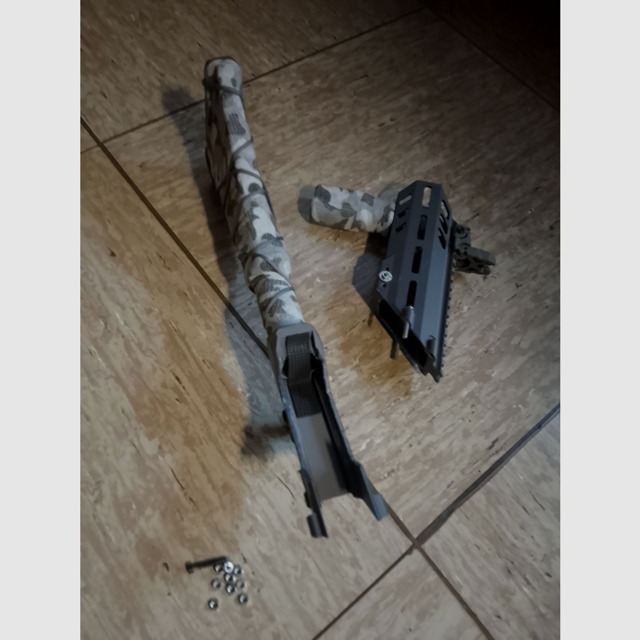 Kit de conversion de corps pour pistolets Airsoft Softair Paintball Ram Universel crosse d'épaule poignée avant viseur rabattable