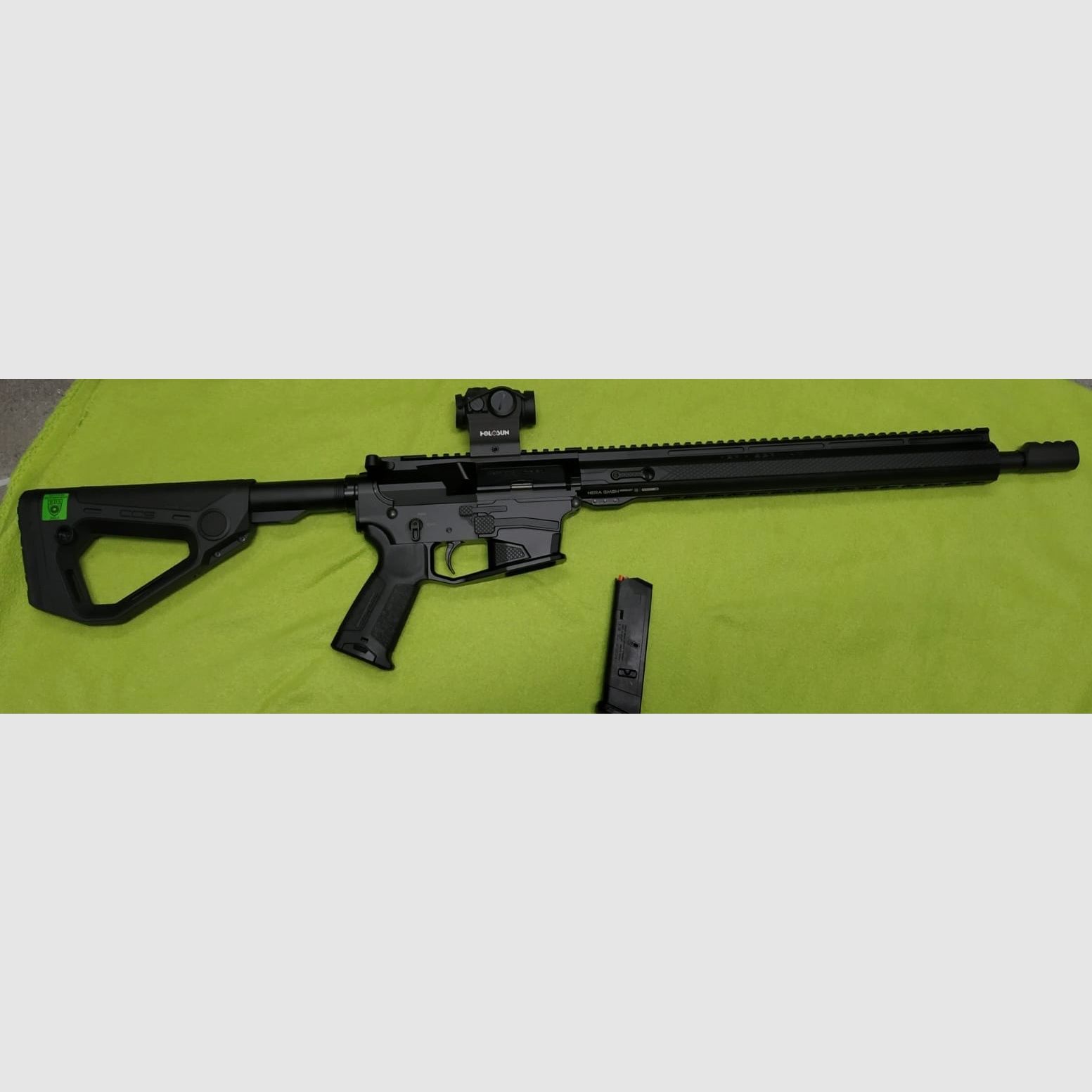 HERA Arms "The 9ers-Sport-C" mit Glock Lower, Sondermodell 2020 IPSC-16,75" 9mm Gen.3