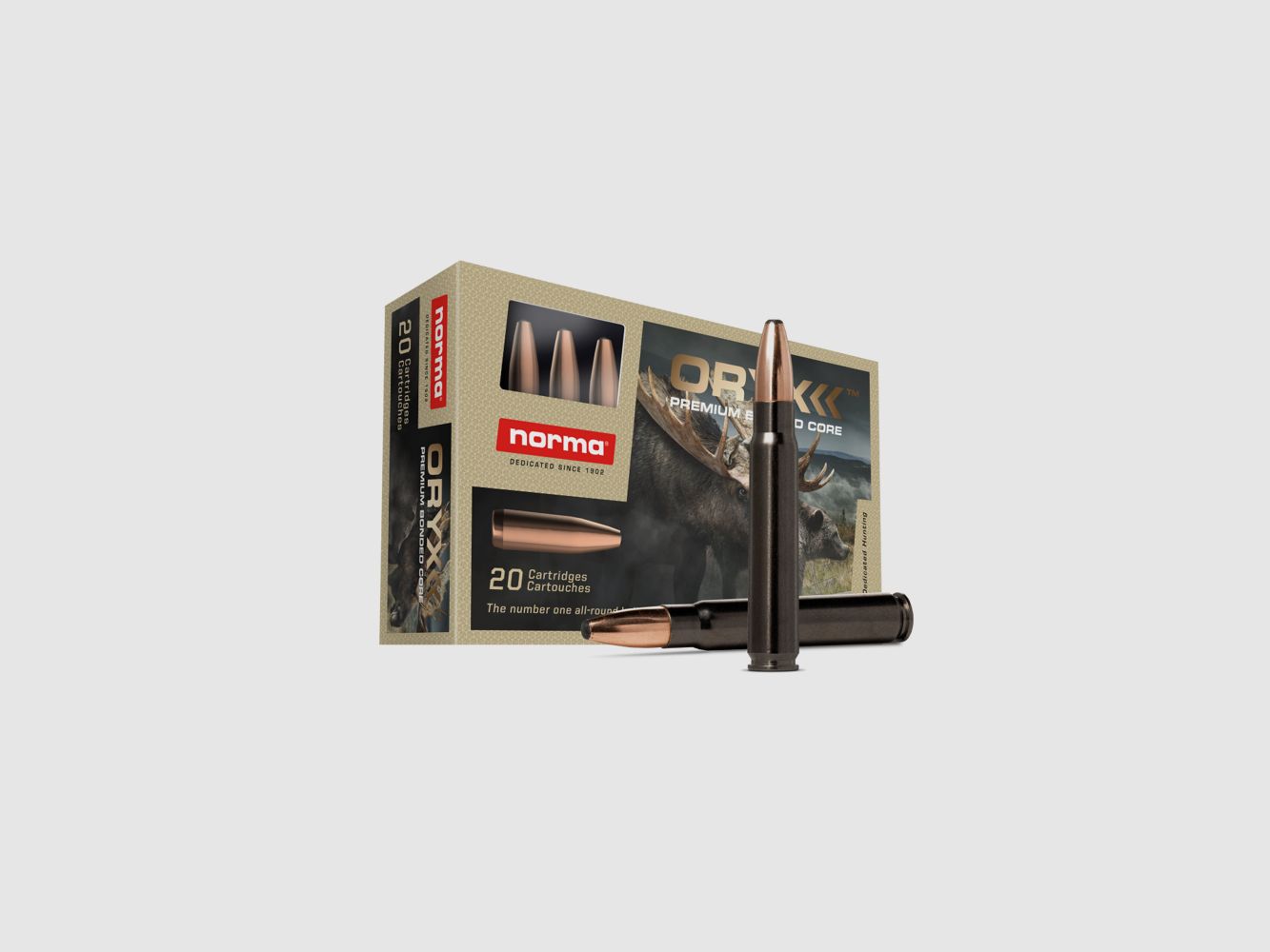 Norma Oryx Schalldämpfer 8x57 JS 192 grains, Bild 1 von 2