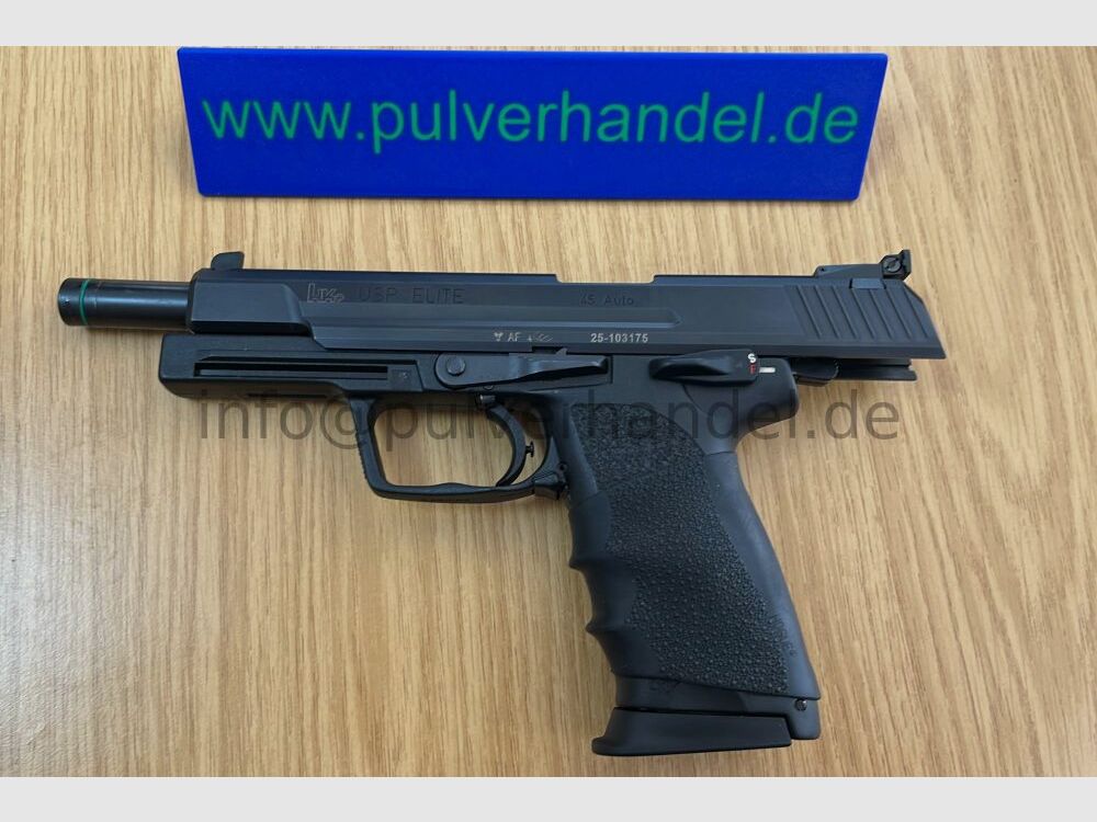 Heckler & Koch USP Elite 6" im Koffer 2 Magazine Neuwertige Sportversion .45Auto
