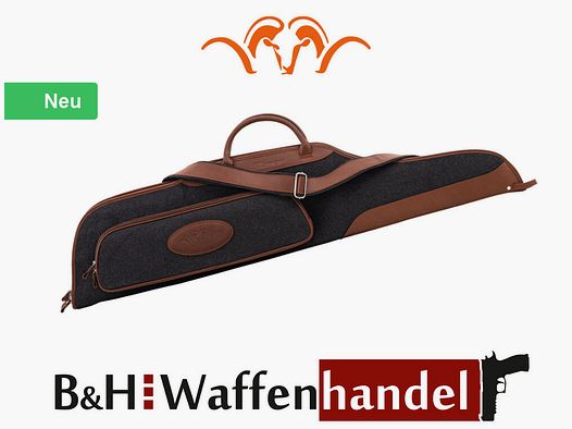Blaser Futteral - Loden / Leder - kurz