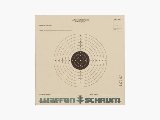 Umarex doel 10-delige spiegel formaat: 14x14cm A250st