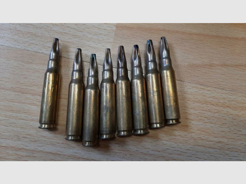 Sammlermunition Platzpatronen unterschiedlicher Lose	 RG Kartuschenmunition Salut Militär Behörde