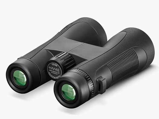 HAWKE 36210 Endurance ED Fernglas 12x50 mit Tasche und Trageriemen Black