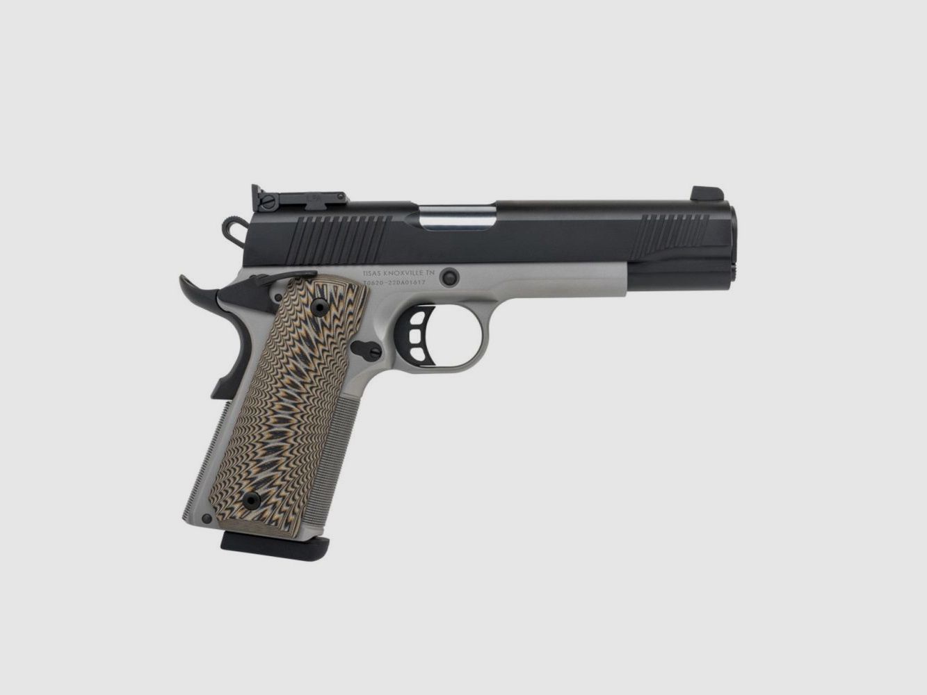 Tisas ZIG 1911 D10 Pistole Kal. 10mm, Match Visier, Enge Passung