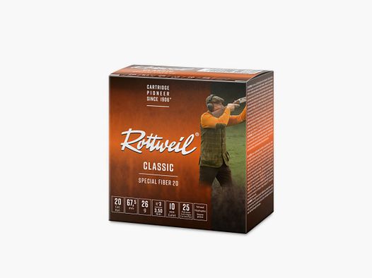 ROTTWEIL SPECIAL F Bourre Grasse 20/67.5 - 26g N?4 25/250