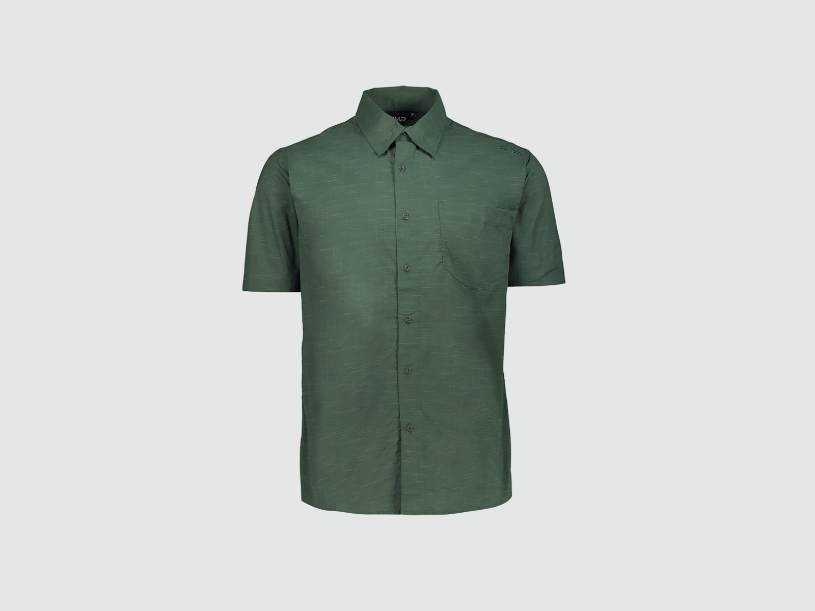 CMP Hemd Groen Heren Korte Mouw