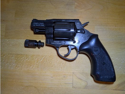 Record Chief 2 Zoll Kal. 9 mm R.K. schwarz