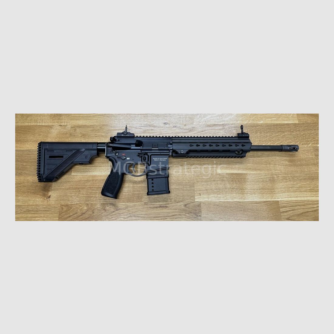 Heckler & Koch MR223 A3 Slim-Line 14,5" loop - semi-automatisch geweer .223Rem De civiele H&K 416 - civiele versie van het nieuwe aanvalsgeweer van de Bundeswehr