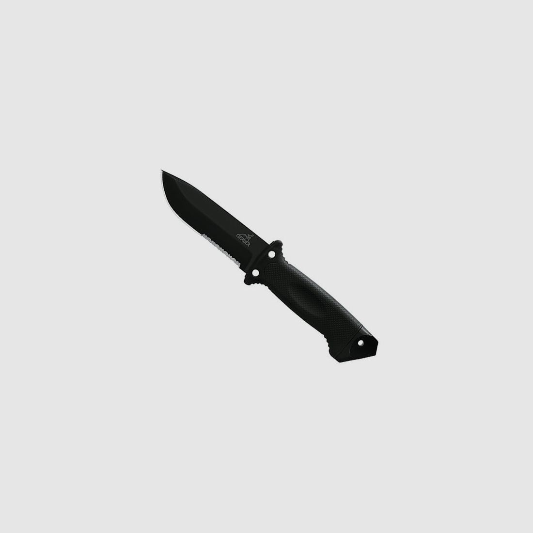 Modell LMF II Drop Point Serrated Edge Infantry Black (Mod. 22-01629) - New Version, Bild 1 von 4