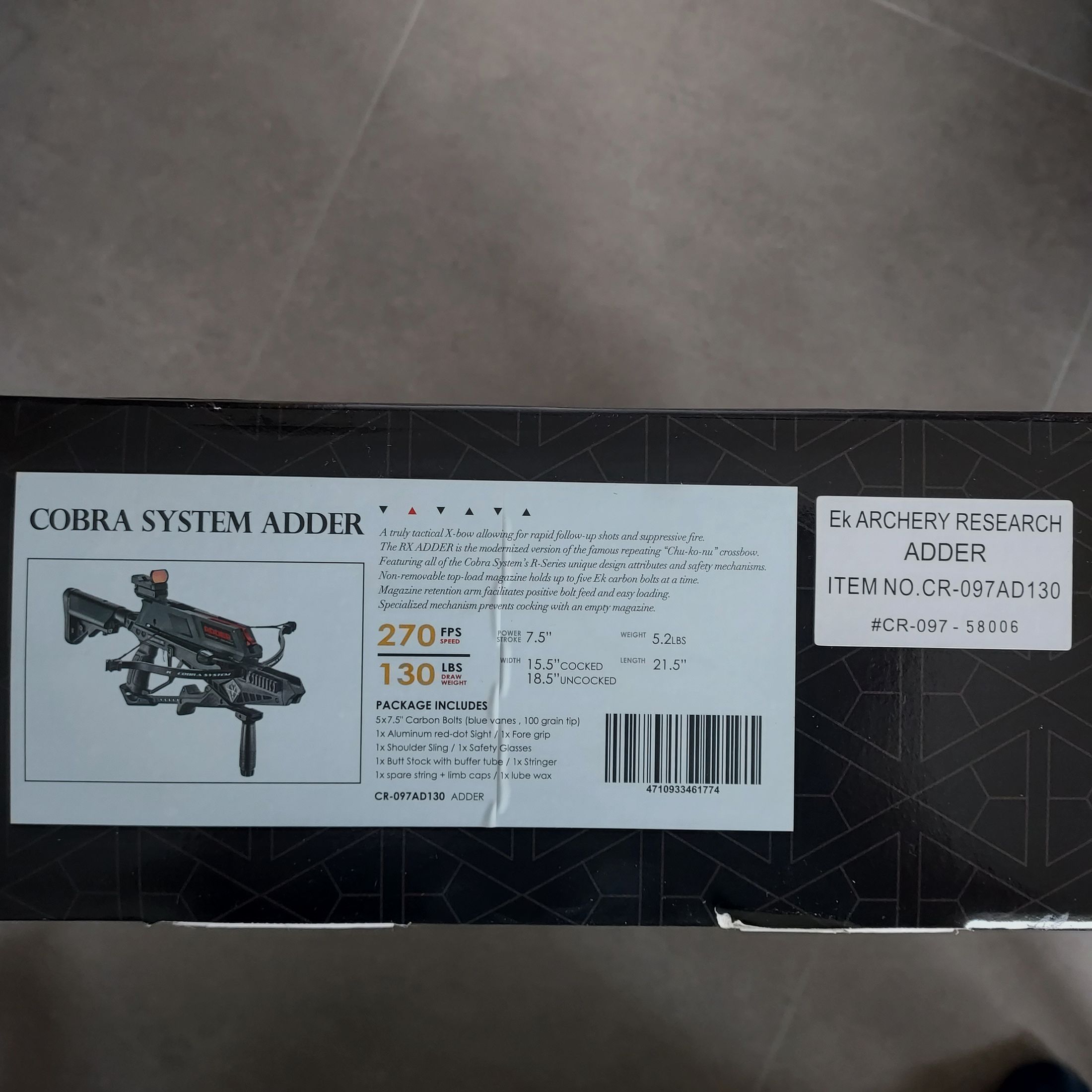 Armbrust Cobra RX Adder