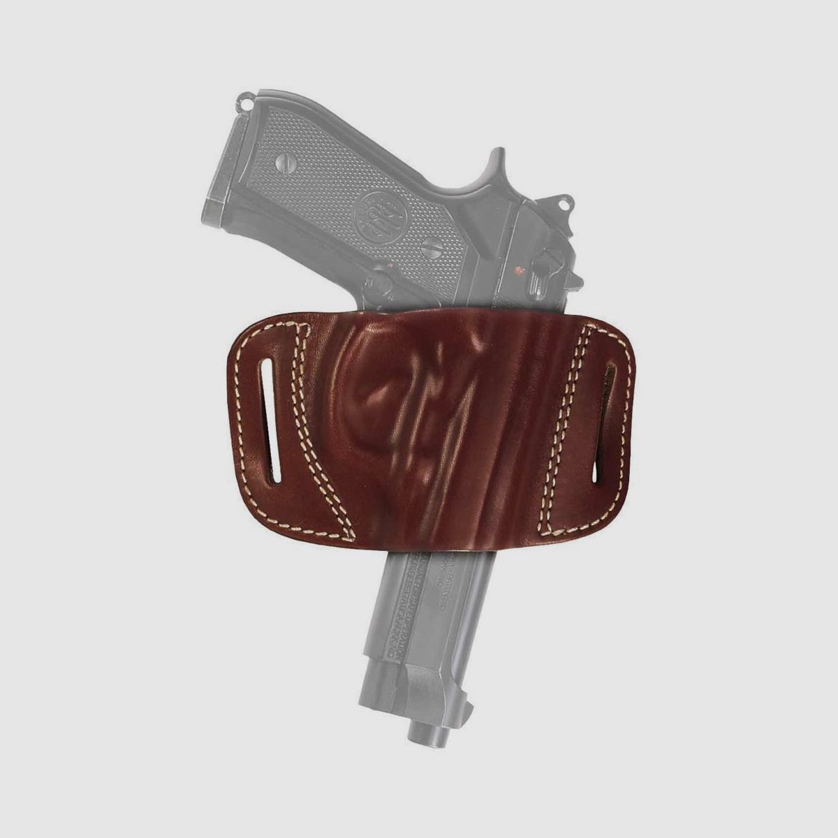 Schnellzieholster "Quck Slide" Glock 17/19/20/21,H&K USP/Comp./P2000/SFP9/P30/, Röhm RG 96, Walther P99/PPQ,CZ 75 SP01,Sig Sauer P220/P225/P226,Taurus PT Braun Rechtshänder