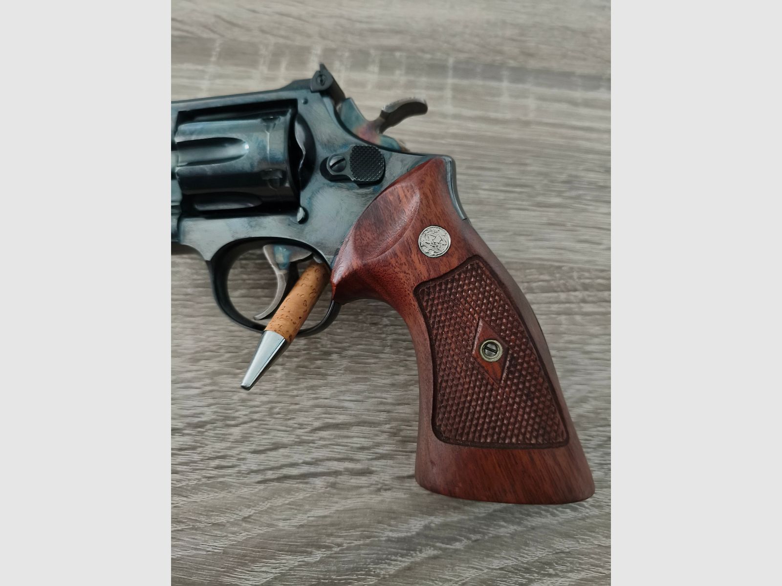 Smith & Wesson 17-2 K22 .22 lfb Masterpiece Diamond Grip 
