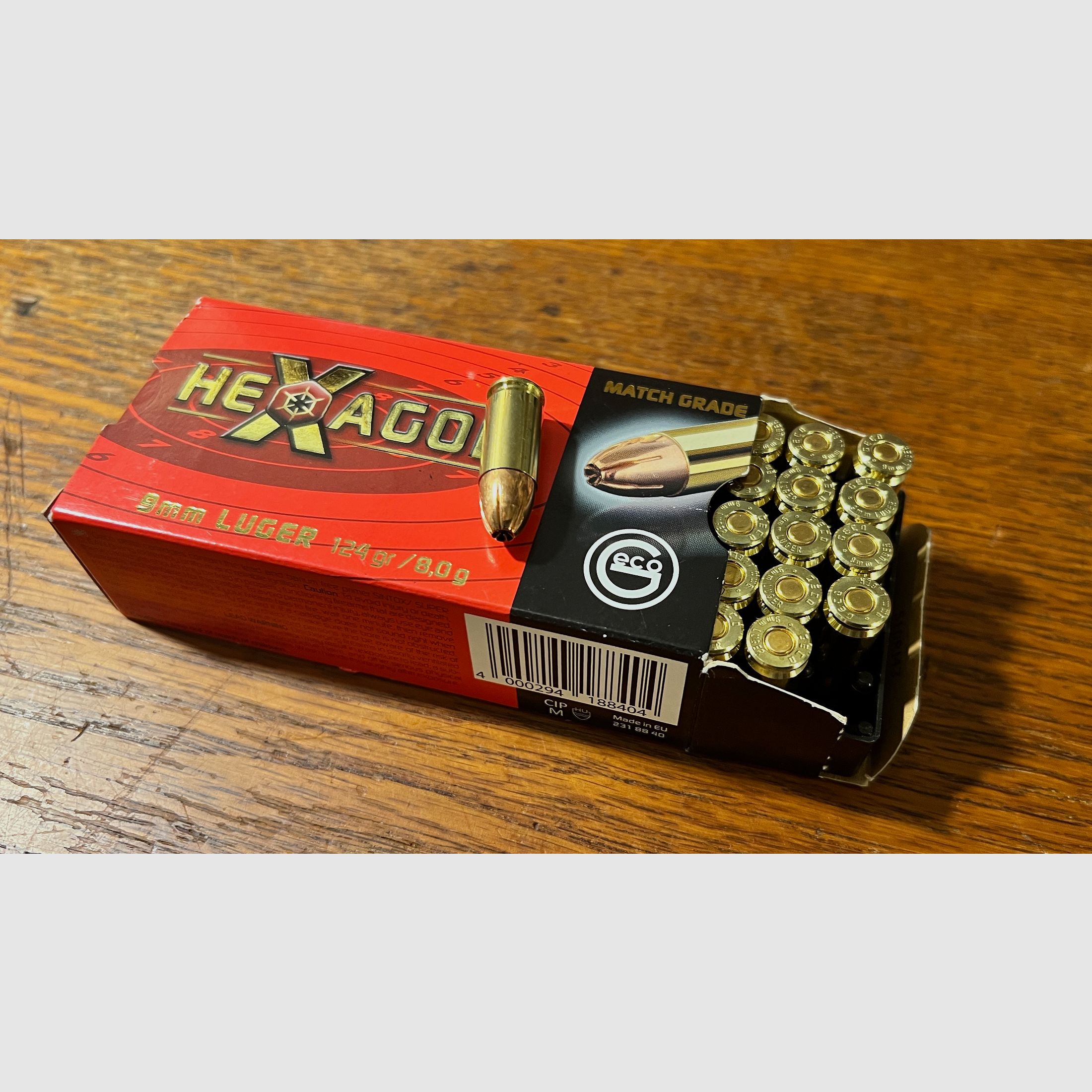 Geko Hexagon 9mm Originalverpackt