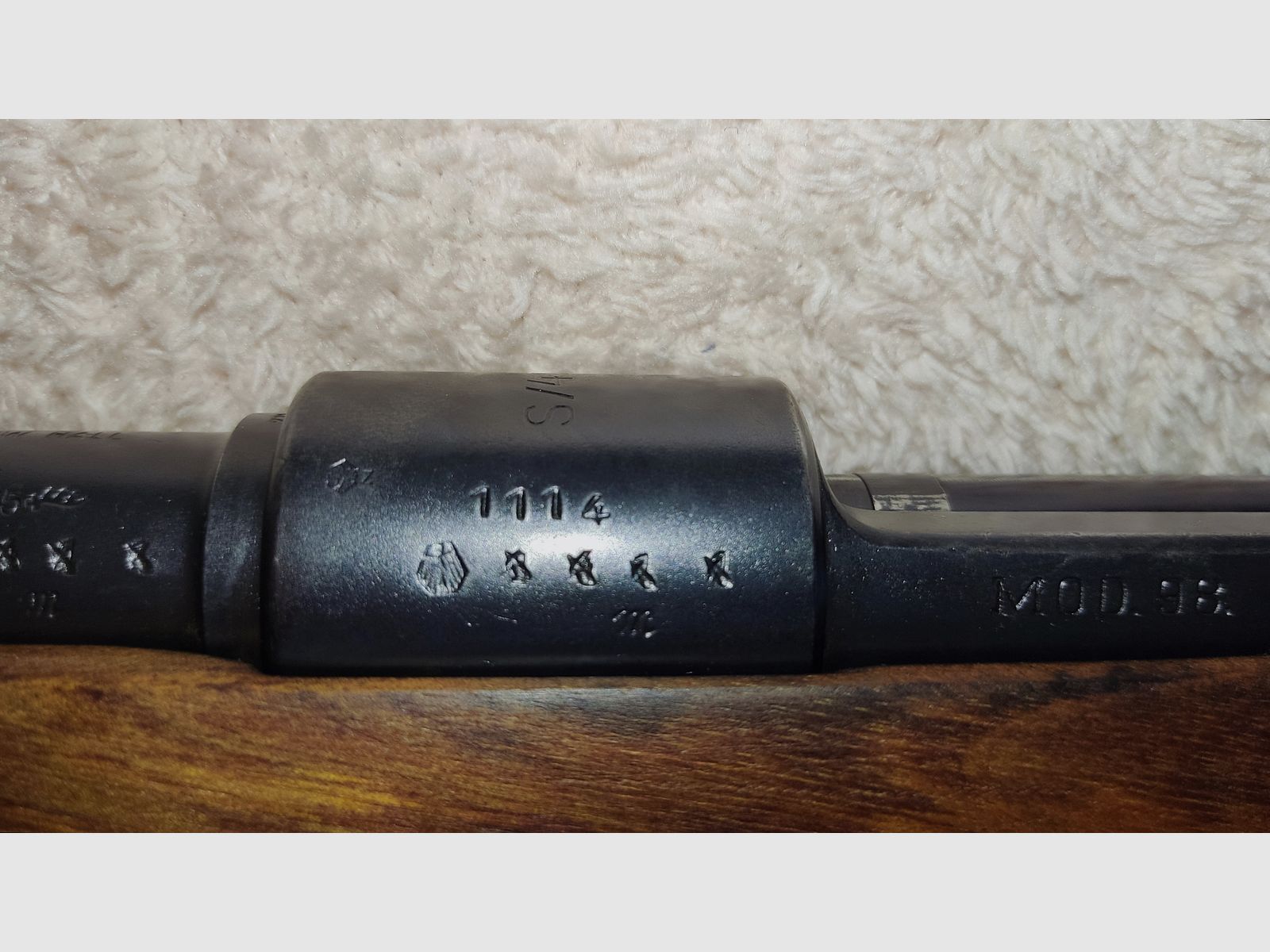 Mauser Karabiner 98k k98 Oberndorf S/42G 8x57 1935 Wehrmacht Ordonanz incl. bayonet sidearm 98