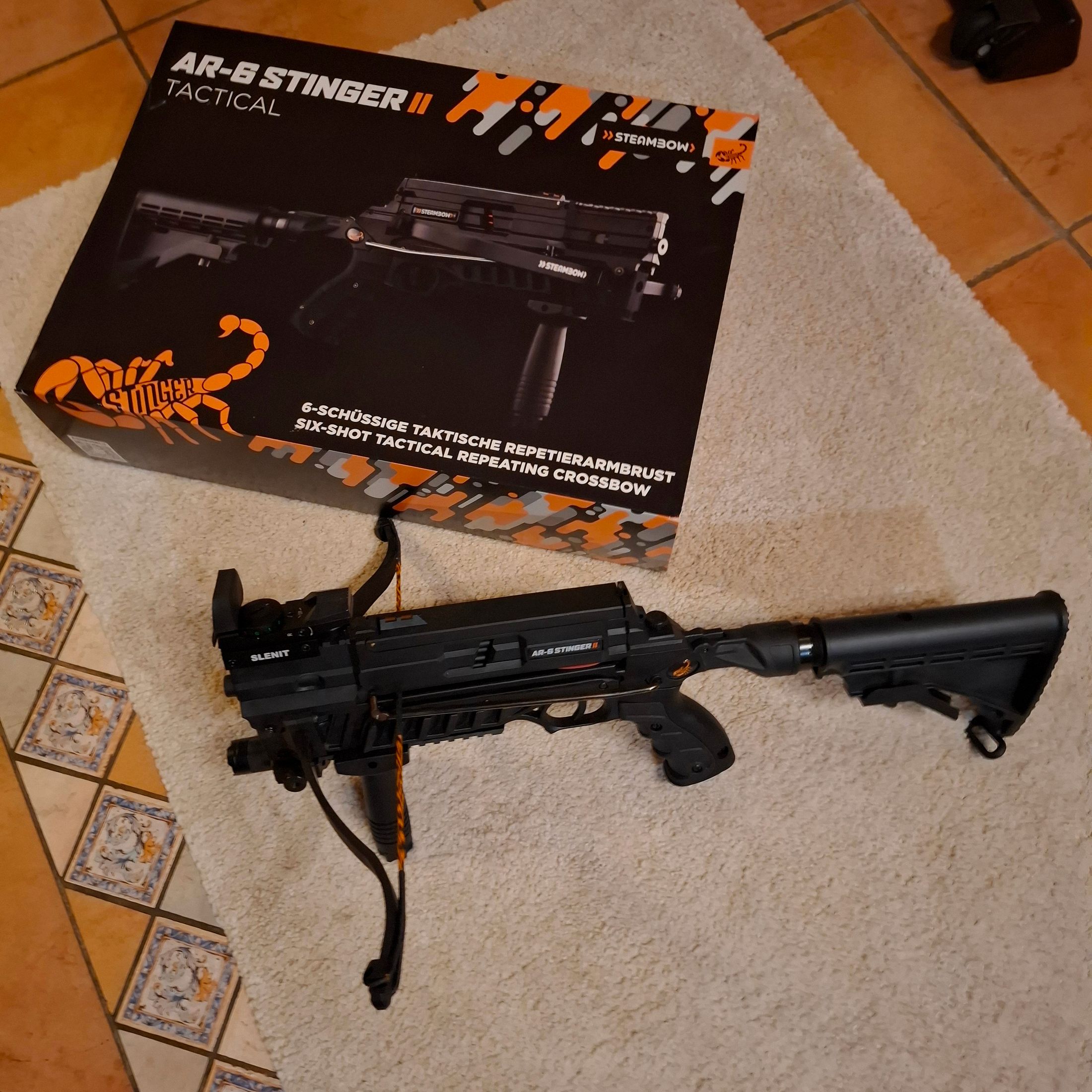 Steambow AR-6 Stinger II Tactical Repetierarmbrust