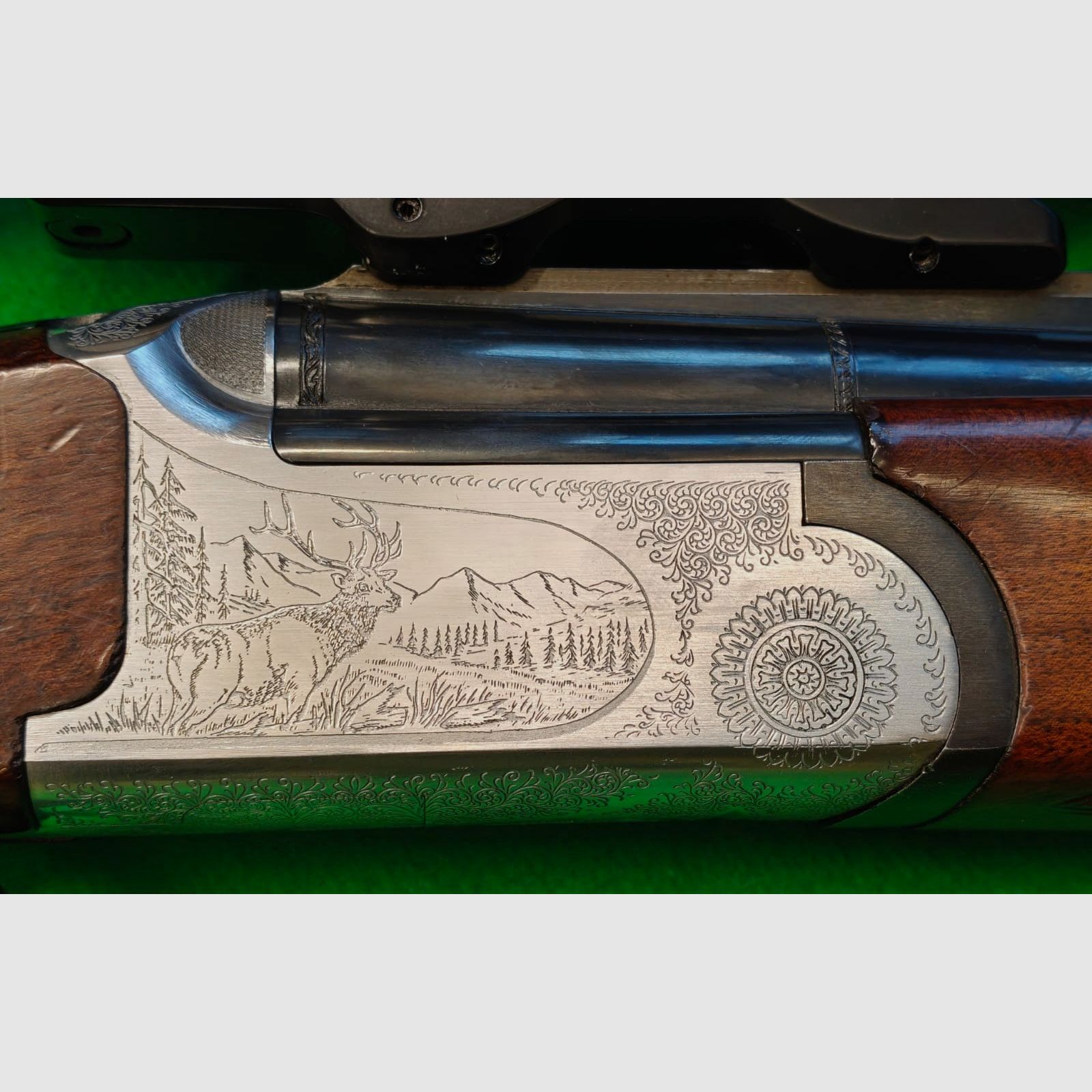 Armée Sabatti BBF 7x65R 12/70 avec lunette de visée