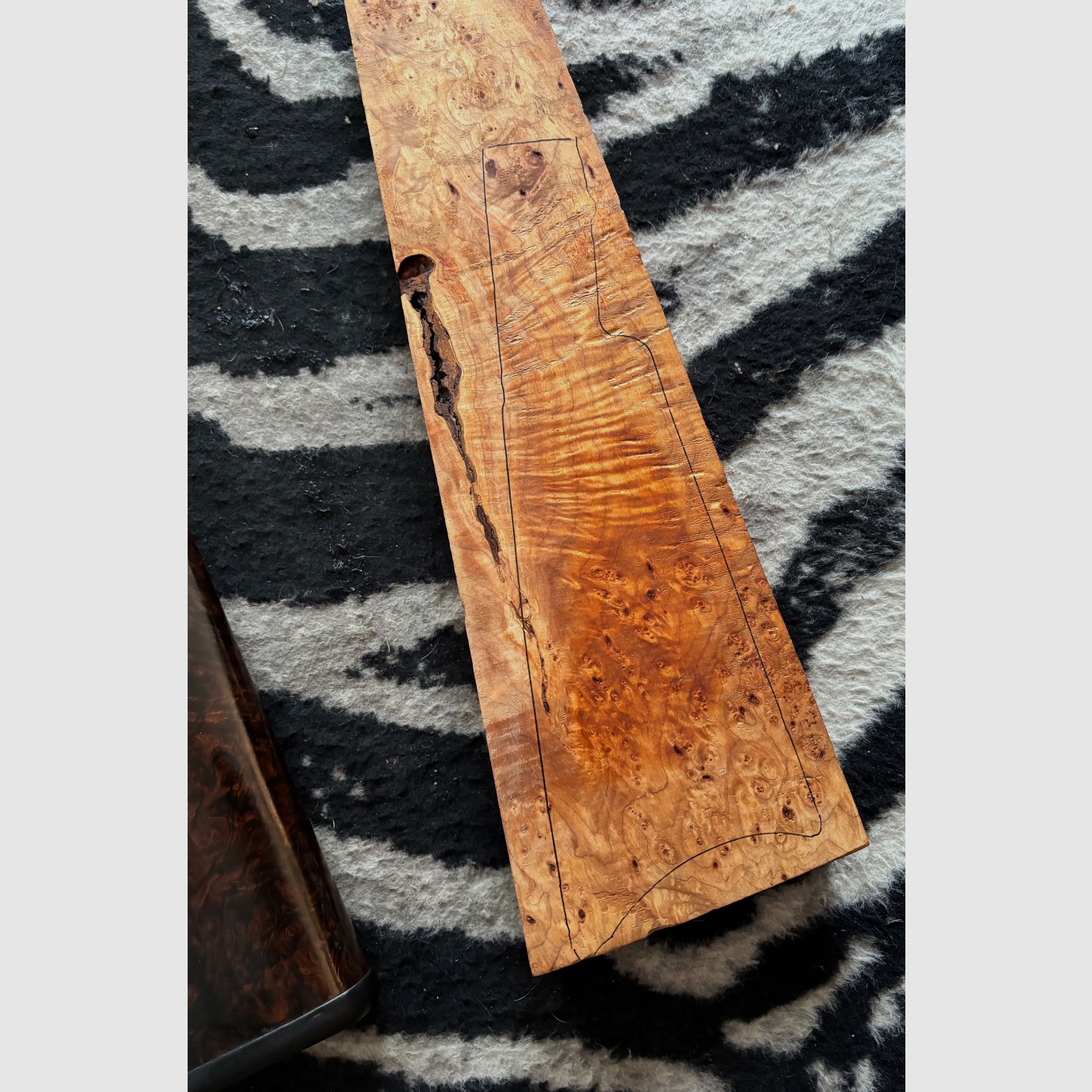 Stock wood super luxury for rear & fore stock, image 3 of 5