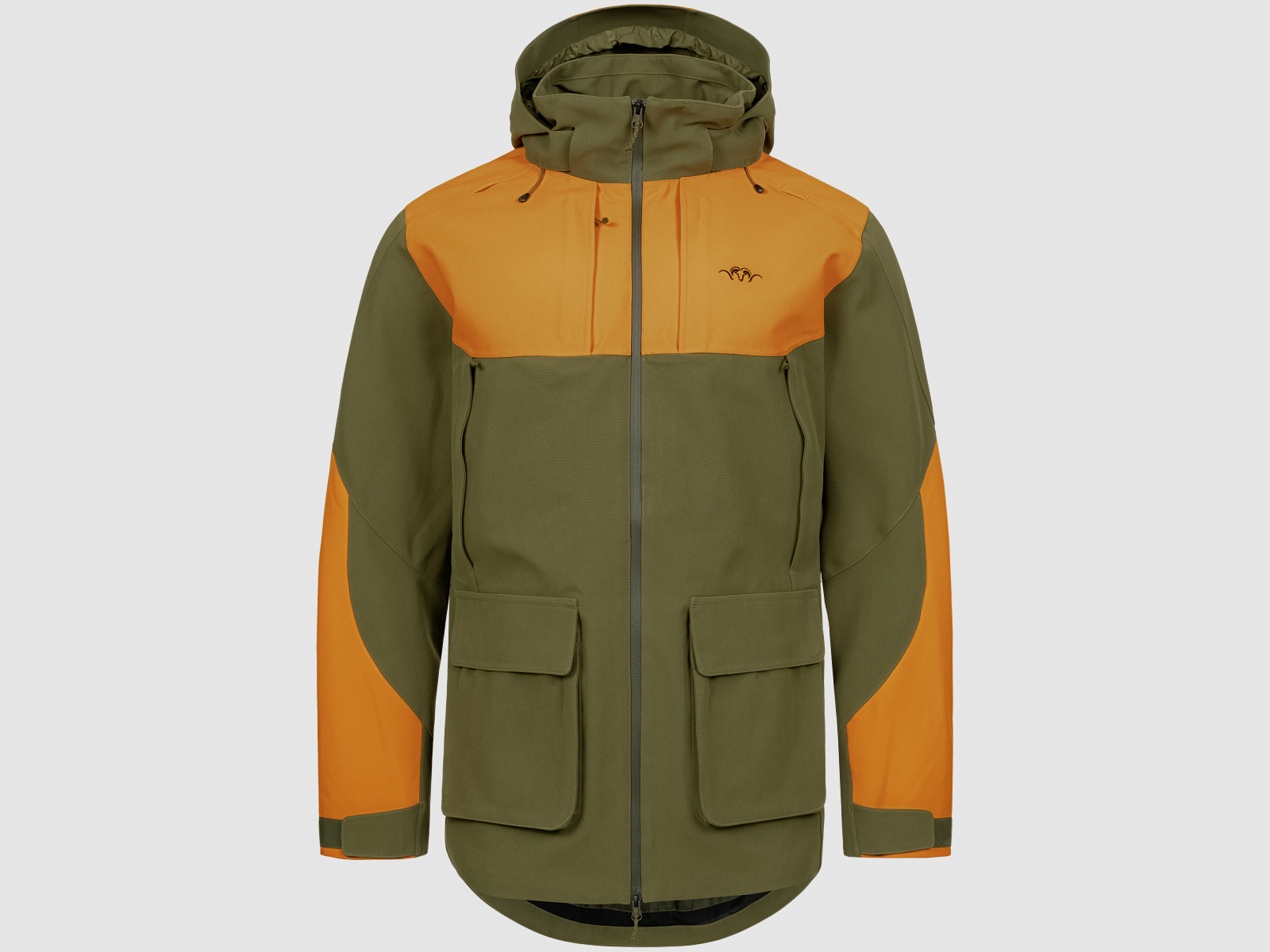 Blaser Herren Striker Jacke dunkel olive / blaze orange