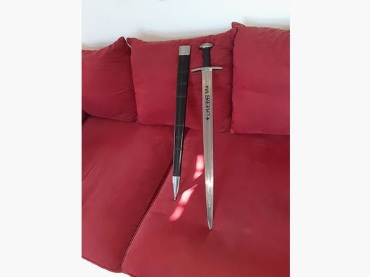 U l f b e r h t    Wikingerschwert + scharf und echt ! ! !IDEAL zum V A T E R T A G   ! ! ! 