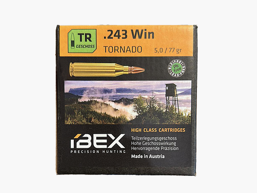 IBEX .243 Win TR Tornado 5.0g/77gr