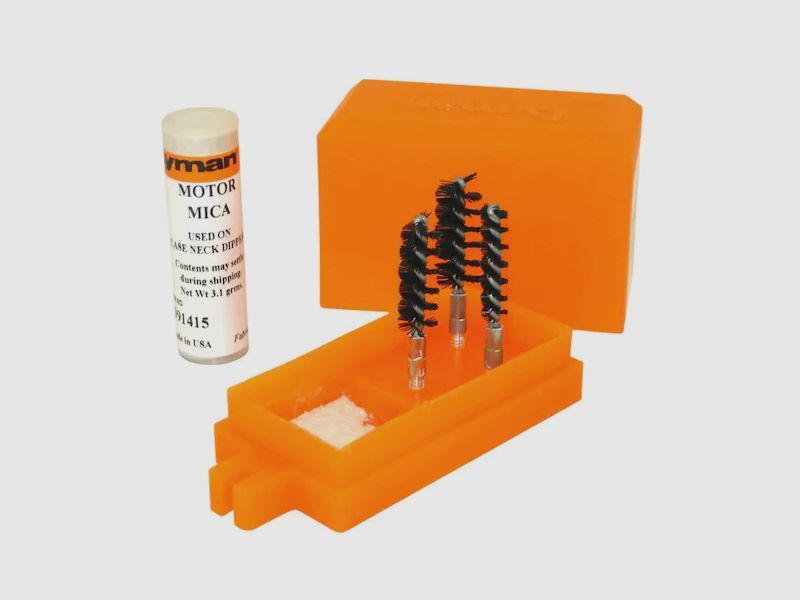 Lyman Hülsenhalsreinigungs- und schmierset / Hülsenmundgraphitierer