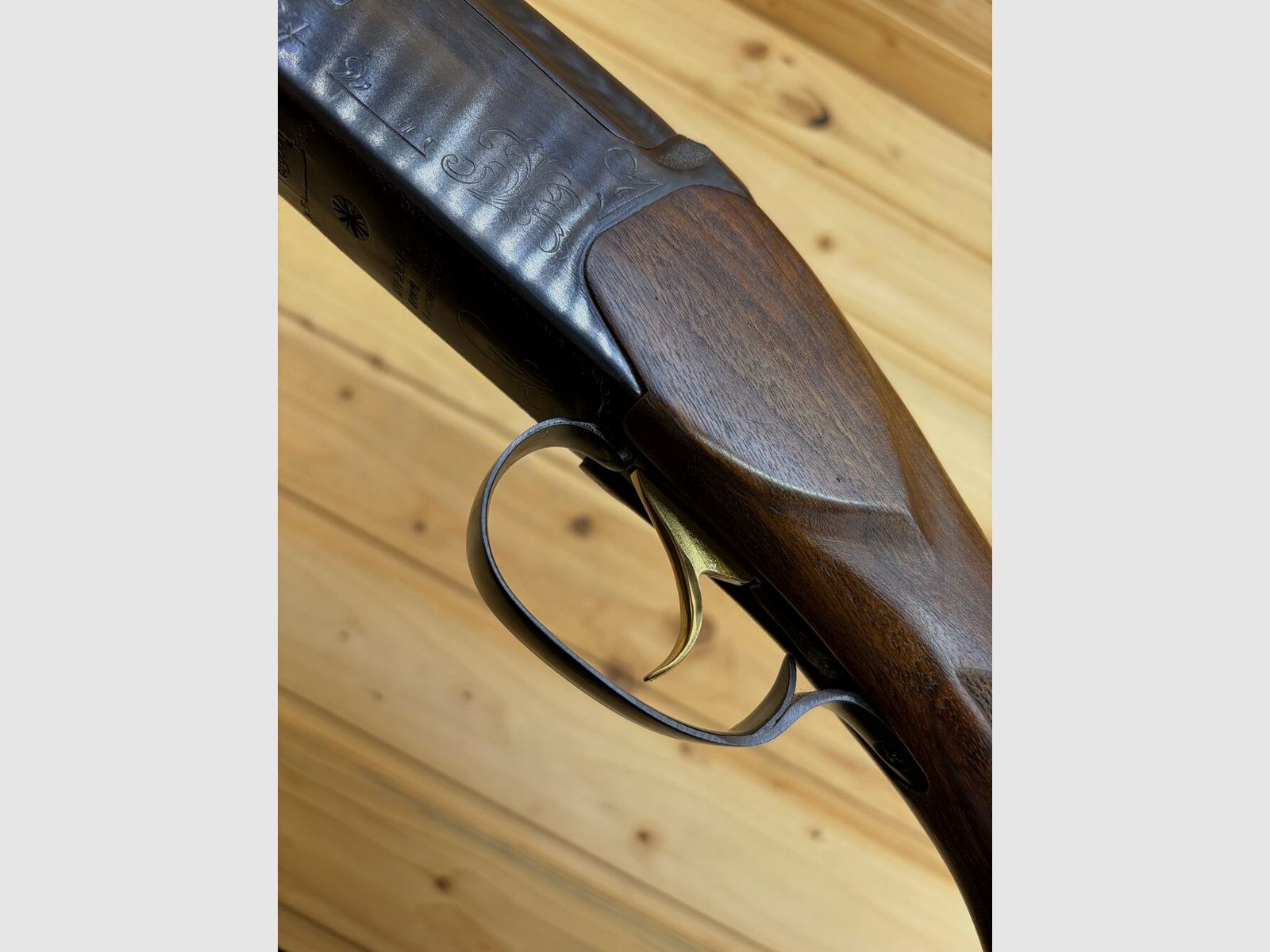 Escopeta Baikal de doble cañón 12/76 / longitud de cañón de 67 cm con chokes intercambiables 12/76