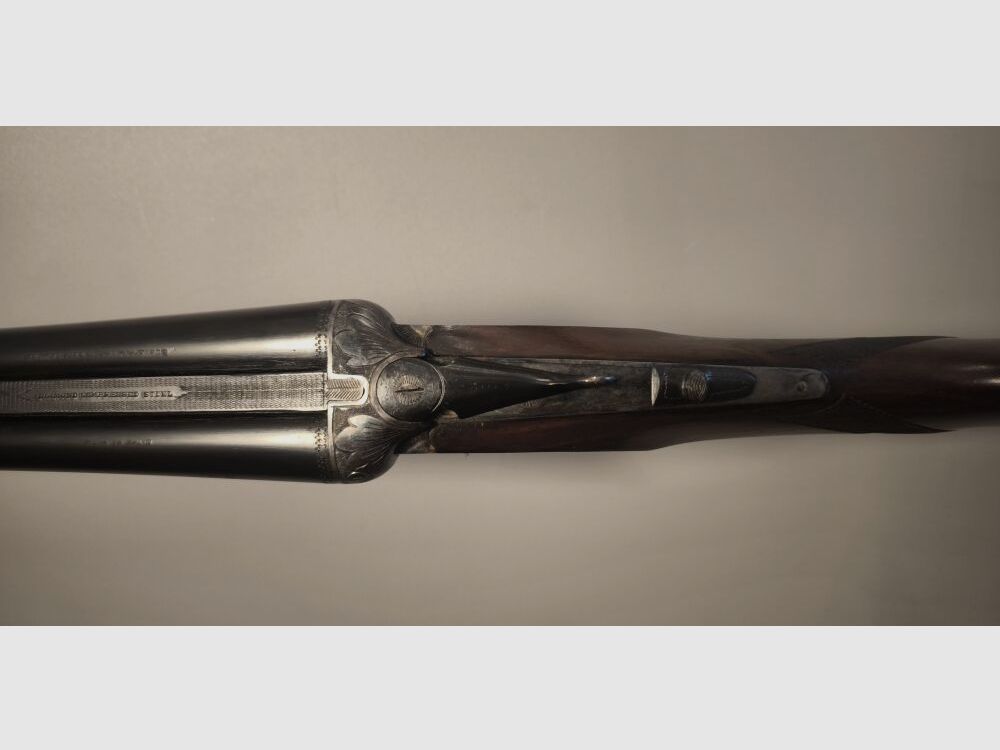 Fca. de Zabala Hermanos S.R.C. Doppelflinte 16/70 buntgehärtete Basküle 16/70, Bild 17 von 20