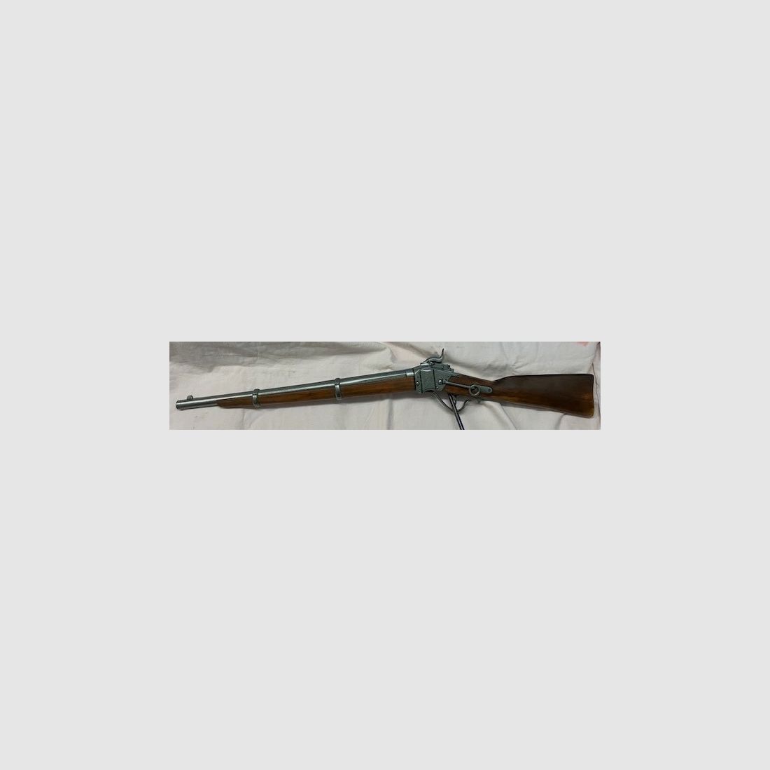 Sharps Carbine New Model 1863 "Buffalo" decoration by Göde (Item No. 1)