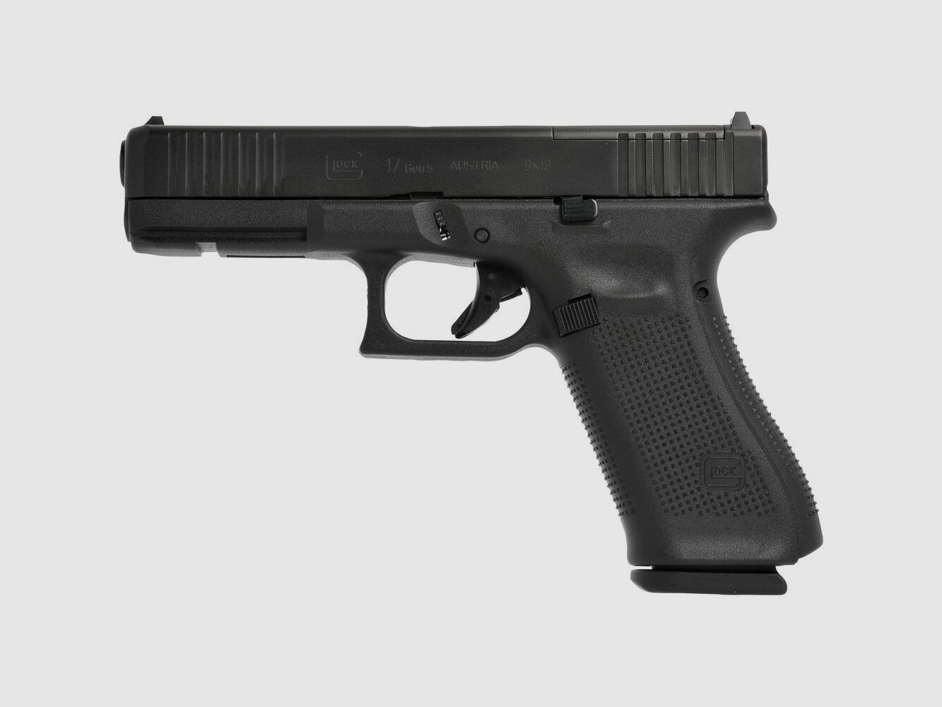 Glock pistol 17 Gen5 MOS without thread 9 mm Luger