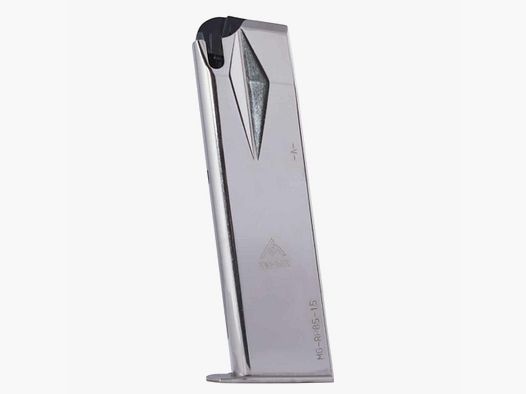 RUGER P85,89,93,94,95 15rd Caricatore Nichelato 9mm