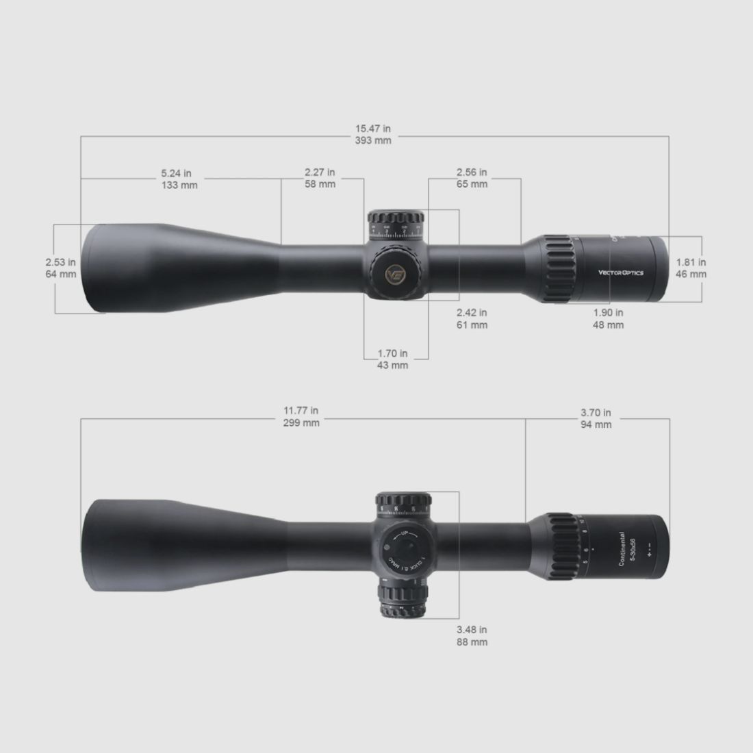 Vector Optics Continental 5-30X56 FFP – SCFF-41, Bild 3 von 4
