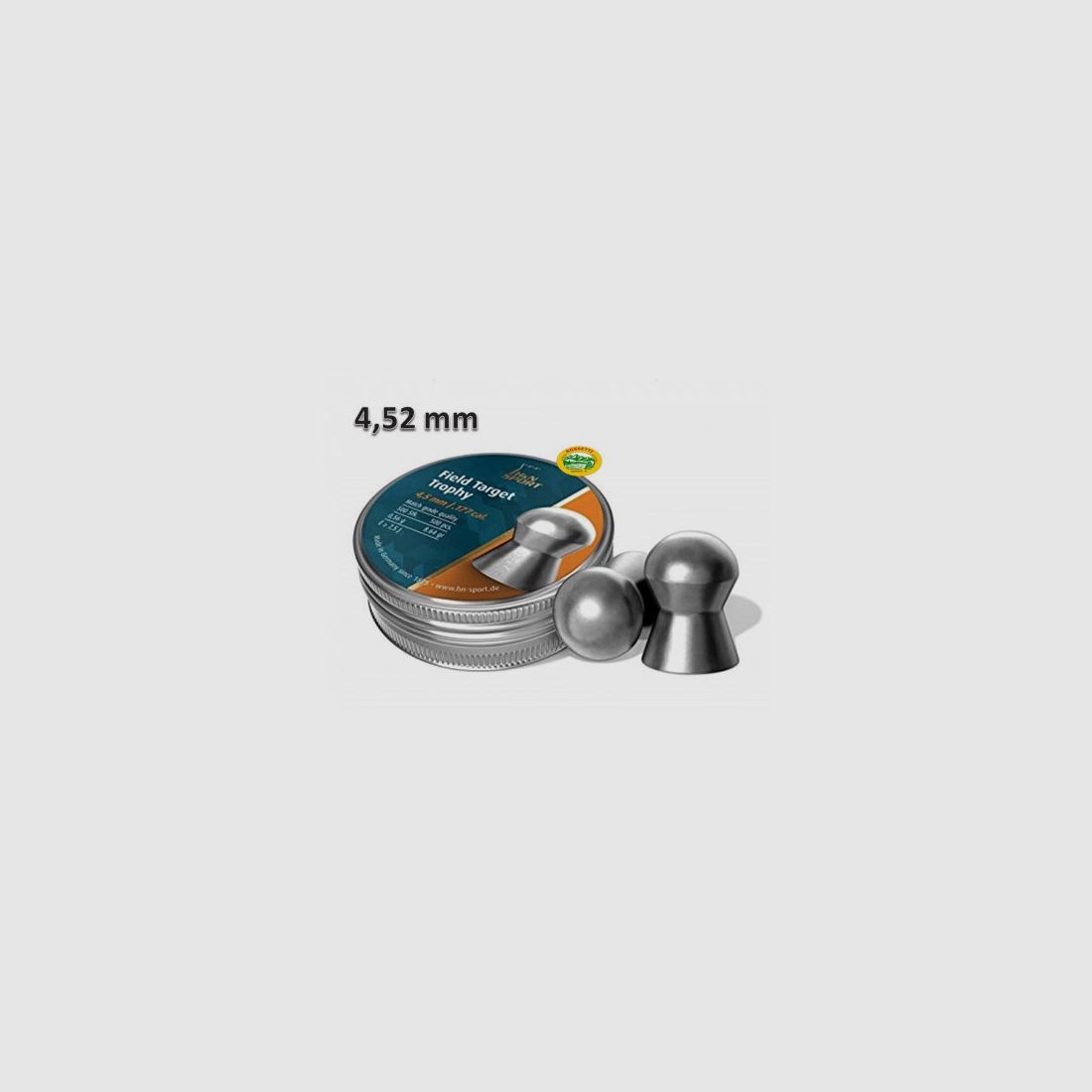 H&N SPORT Geschosse FIELD TARGET TROPHY Kal. 4,52mm 0,56gr