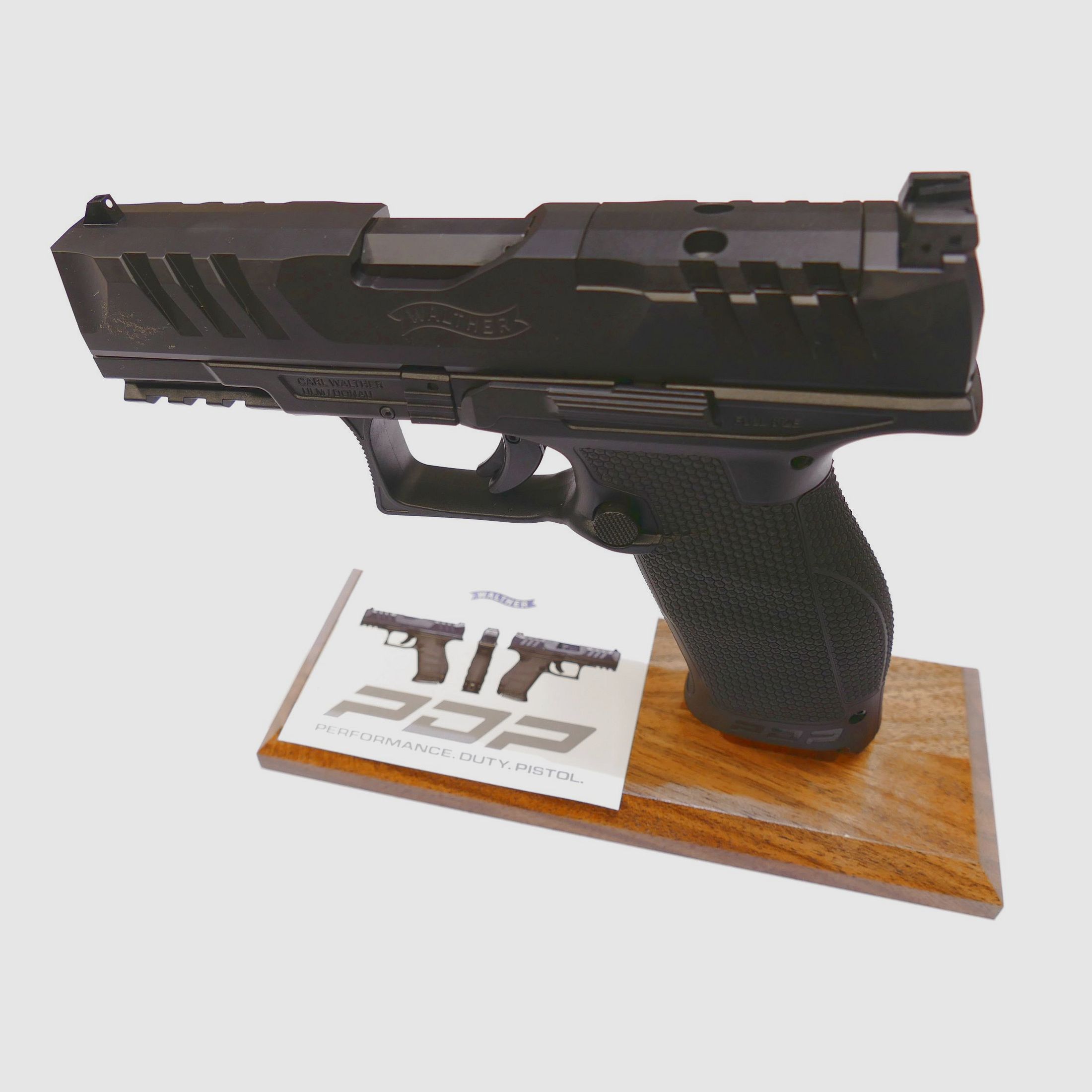 Carl-Walther PDP Full Size 4-Zoll 9mmLuger Pistole