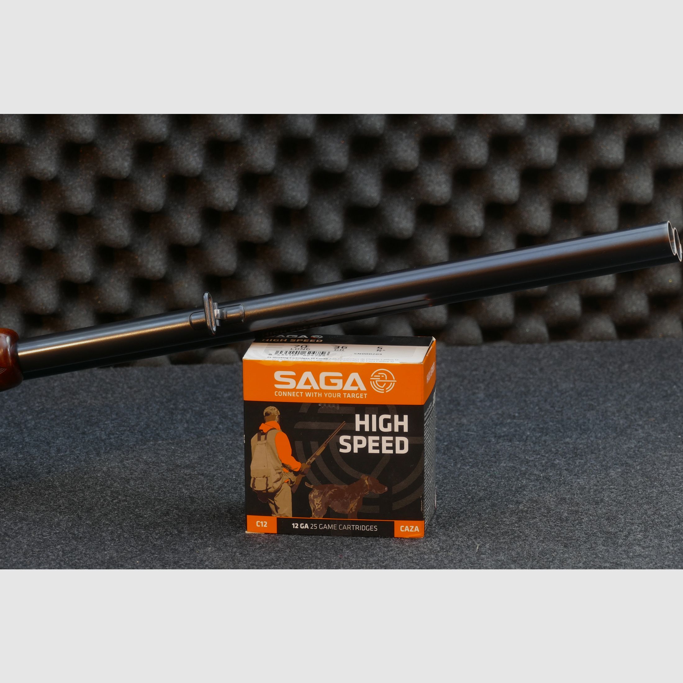 Winchester Super Grade – 12/70, fusil à deux canons superposés, arme de coffre, état impeccable