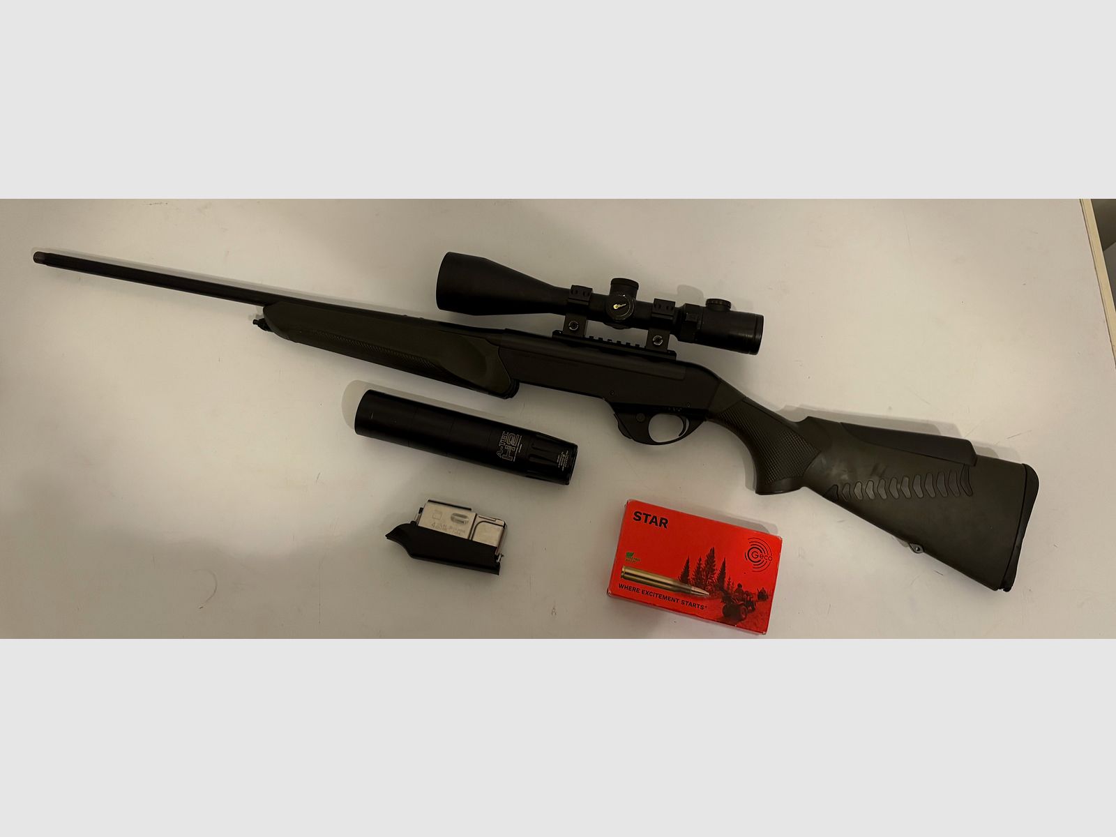 Selbstladebüchse Benelli Argo E Compact in .30-06 + Schalldämpfer A-Tech H2