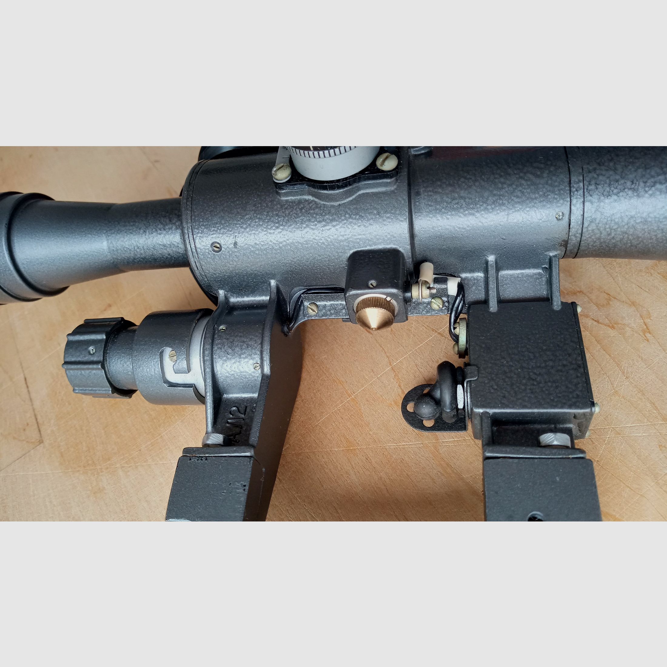 Offre d’échange : 6x36-1 russe NPZ PO avec pince universelle pour rail latéral AK et SVD / très bon état / éclairage fonctionne // lunette Optik AKM AK74 AK-100 / Saiga / Tigr / PSL