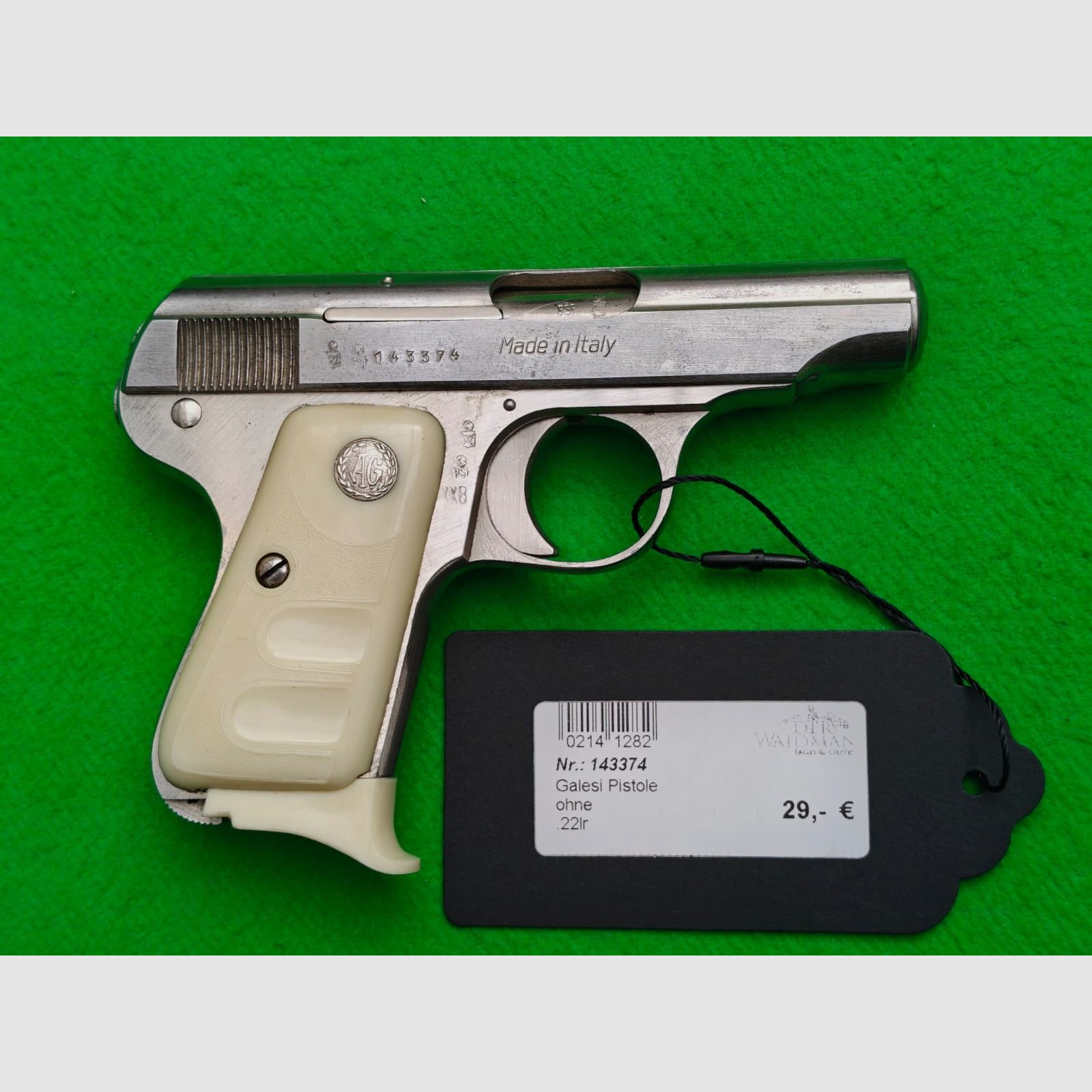 Galesi Prescia Pistole .22lr