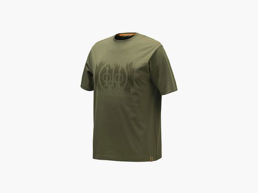 BERETTA T-SHIRT TRIDENT GREEN
