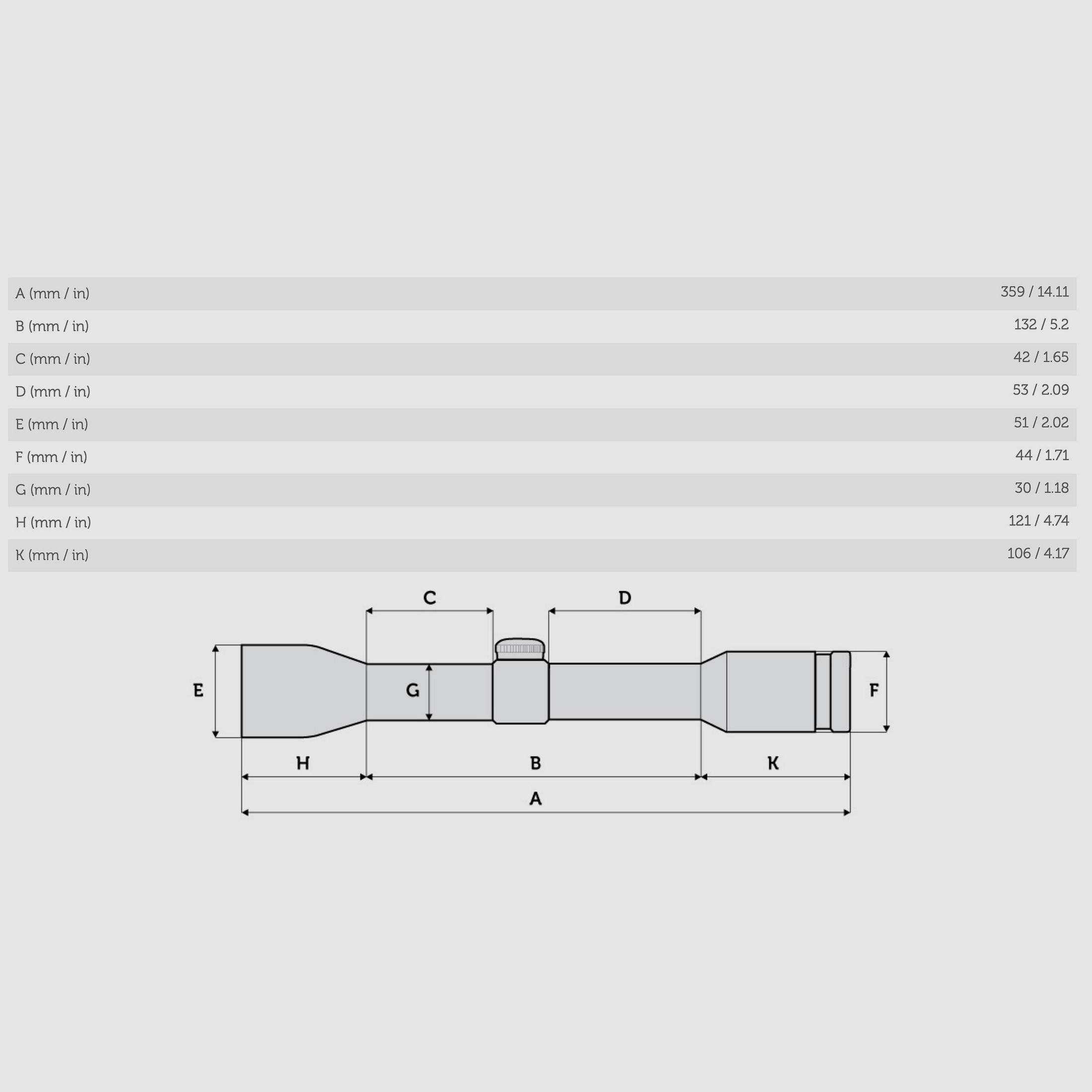Meopta telescopio 2004568002 Optika6 2,5-15x44 RD SFP 2 piano immagine BDC 3