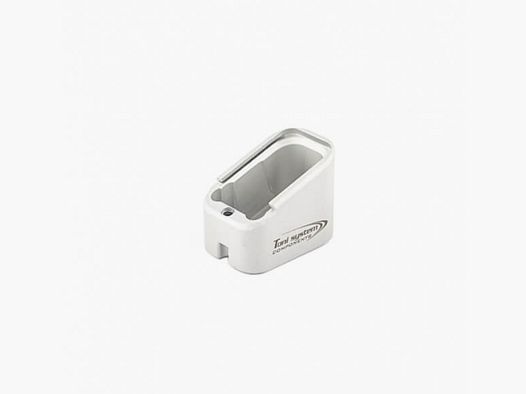 Toni System CZ Shadow magazine base +4 rounds - Silver