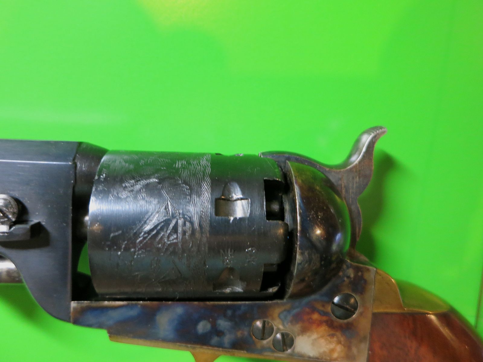 Revólver de percusión, Uberti Modelo Navy 1851, .36BP      #73-